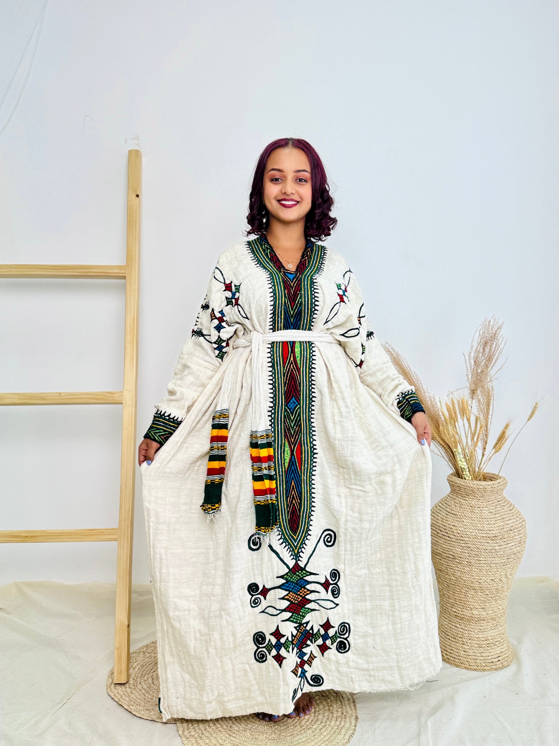 Modern Gondar Ethiopian Dress