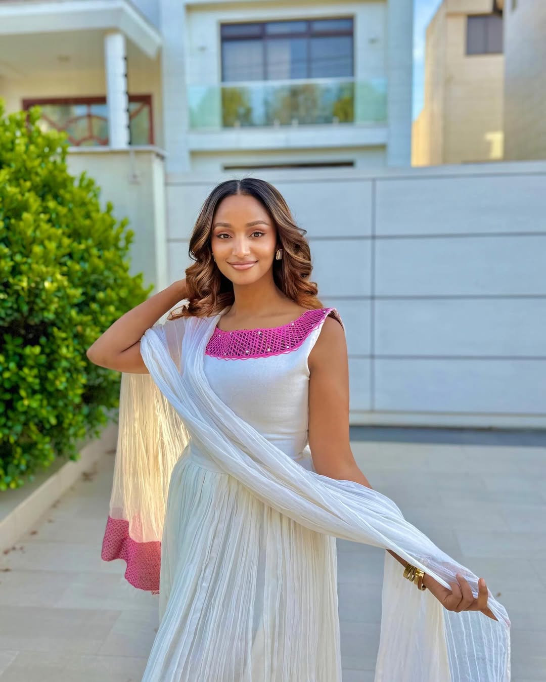 SELAM ELEGANT TRADITIONAL DRESS | SIMPLE HABESHA DRESS | MINIMALIST HABESHA KEMIS