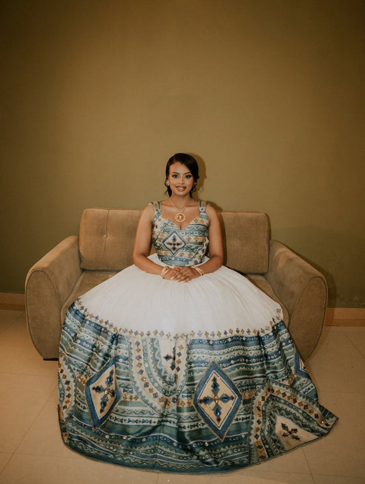 EDENAY ETHIOPIAN WEDDING DRESS
