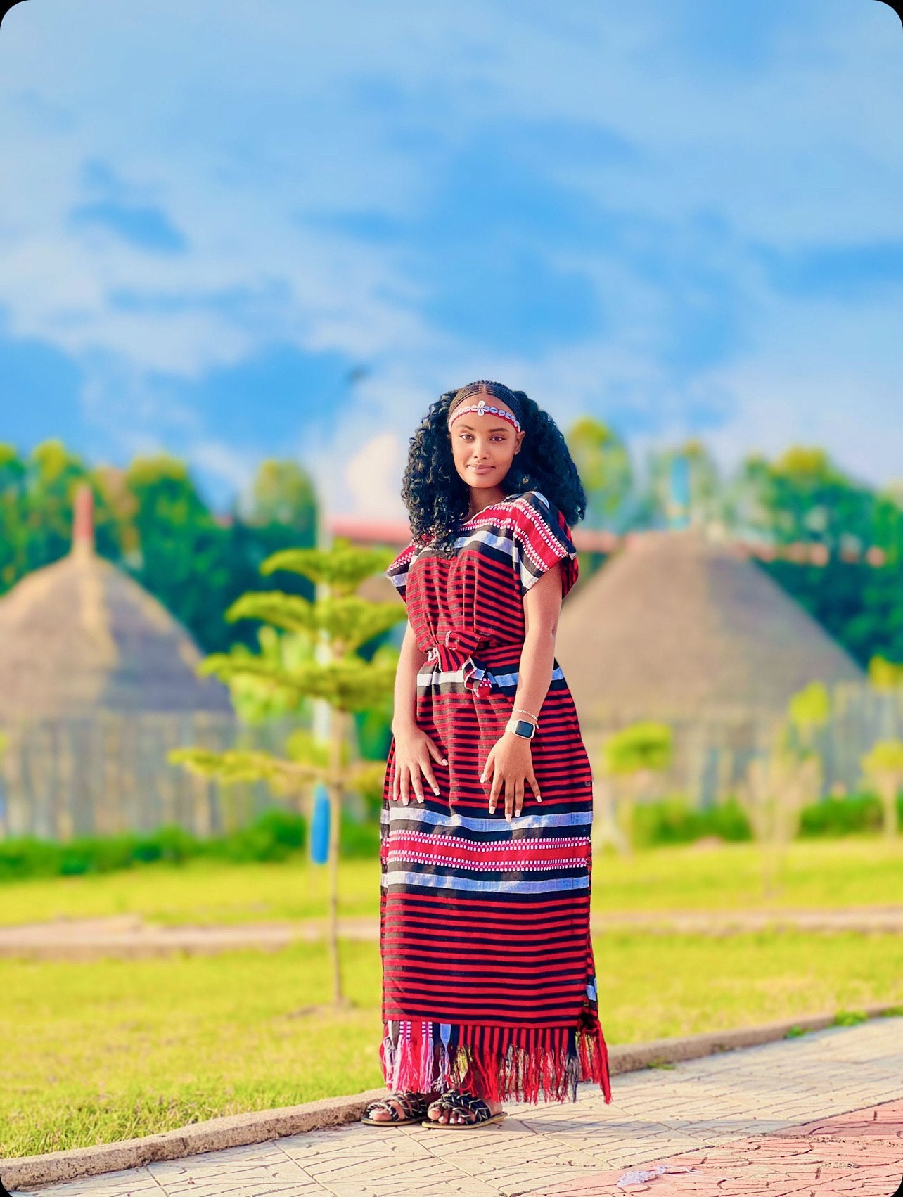 MISGANA HADIYA TRADITIONAL DRESS | ELEGANT CULTURAL ATTIRE FOR WOMEN | GRACEFUL HADIYA CULTURAL WEAR