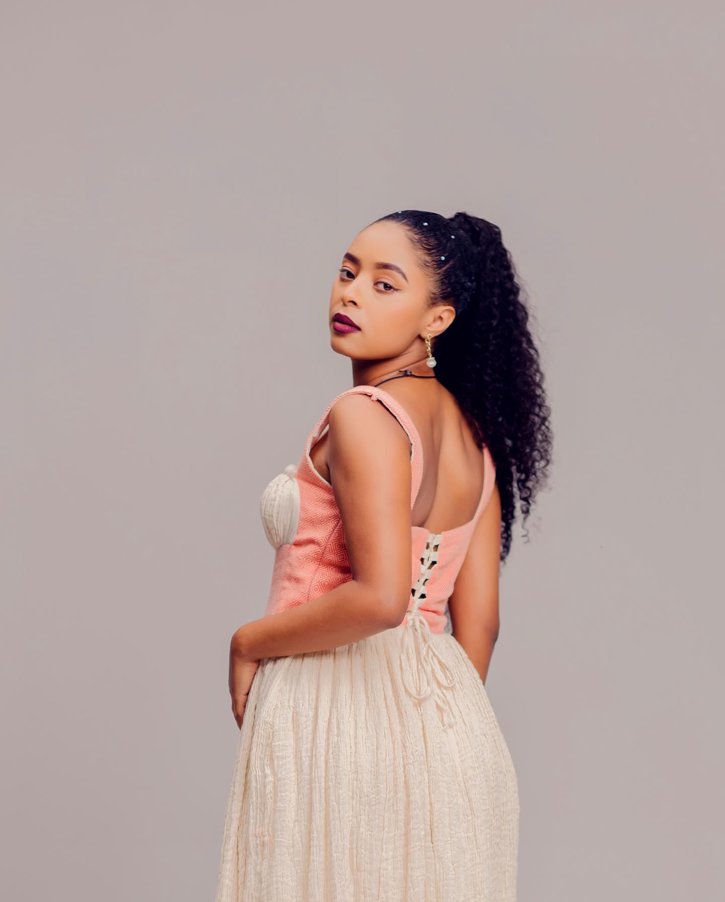 SEBLE ETHIOPIAN CASUAL HABESHA KEMIS | MODERN STYLE HABESHA DRESS | SLEEVELESS ETHIOPIAN WEAR